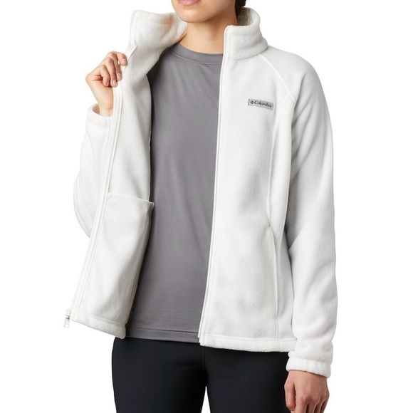 Columbia Jackets & Blazers - Columbia Women's Ivory Utility Fleece Jacket Great Condition Size Medium